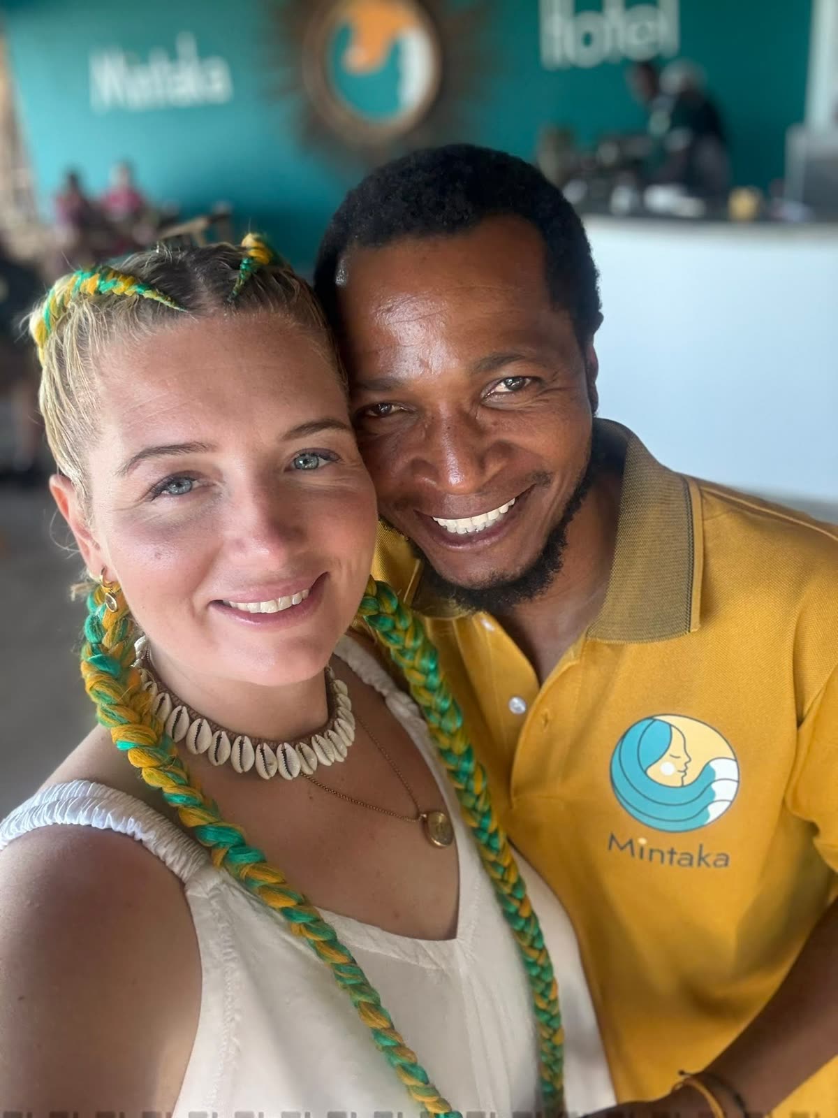 Kasia i Jabir, gospodarze Mintaka Hotel